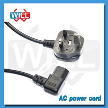 Laptop Computer Power Cord with Right Angle